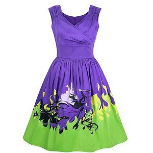 Disney Parks The Dress Shop Maleficent Sleeping Beauty Women's Dress